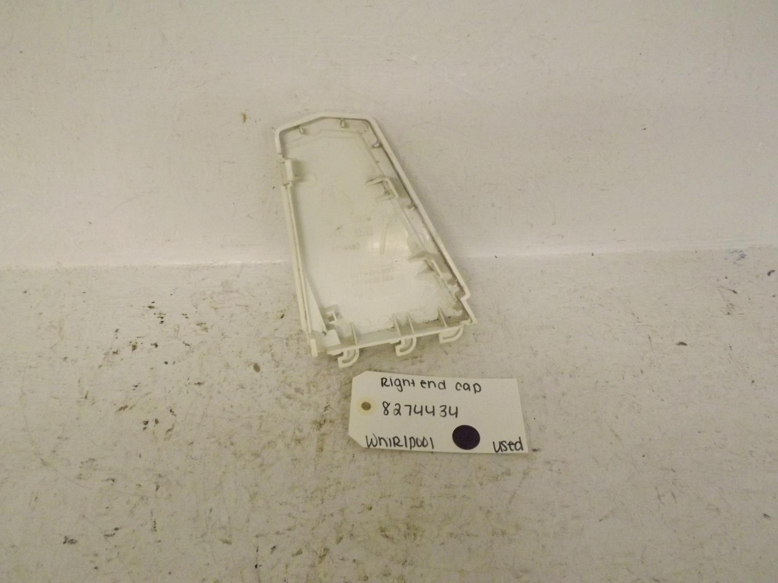 Whirlpool Washer 8274434 Right End Cap Used Whirlpool Washer 8274434 Right End Cap Used